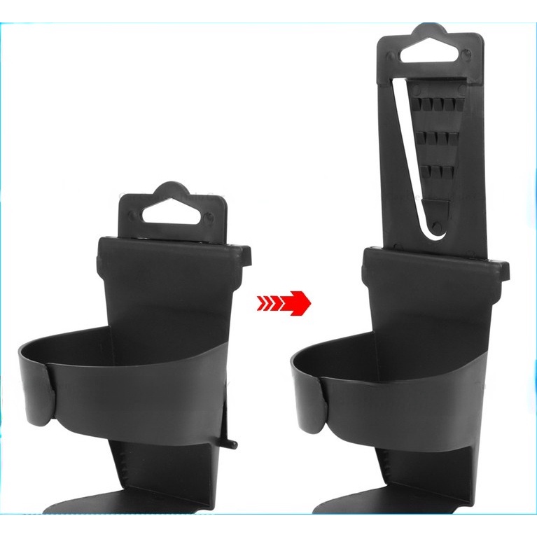 Giá Đỡ Chai Nước Màu Đen Gắn Cửa Xe Hơi Tiện Dụng