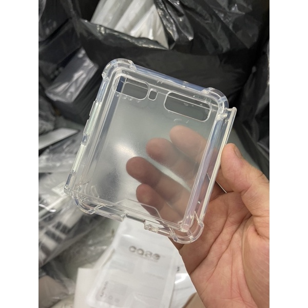 Ốp lưng Samsung Galaxy Z Flip - lưng cứng viền dẻo chống sốc