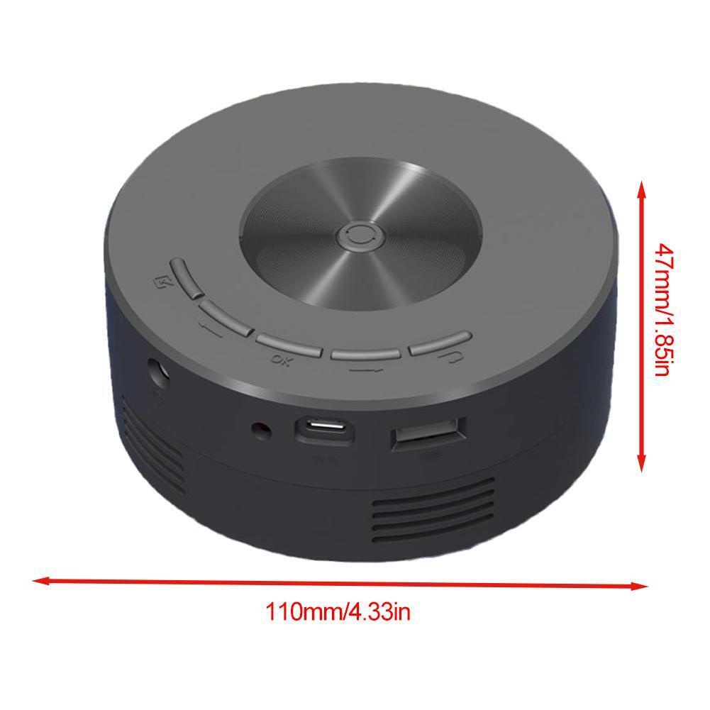 YT200 Máy Chiếu Mini Di Động Tiện Lợi Cho Bé 1080P