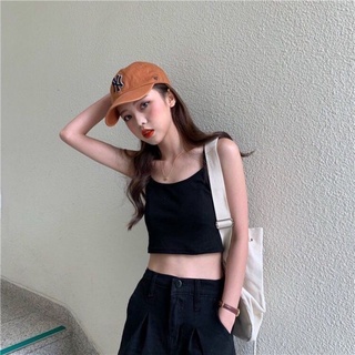 Áo 2 dây thời trang lovebasic chất thun borip - co giãn nhiều màu