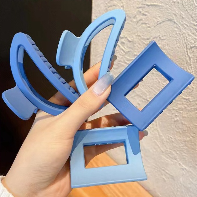 Kẹp Tóc Càng Cua Màu Xanh Dương Phụ Kiện Thời Trang Cho Nữ AB127