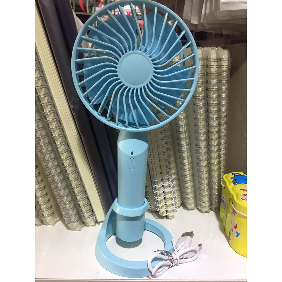 quạt cầm tay có đế
