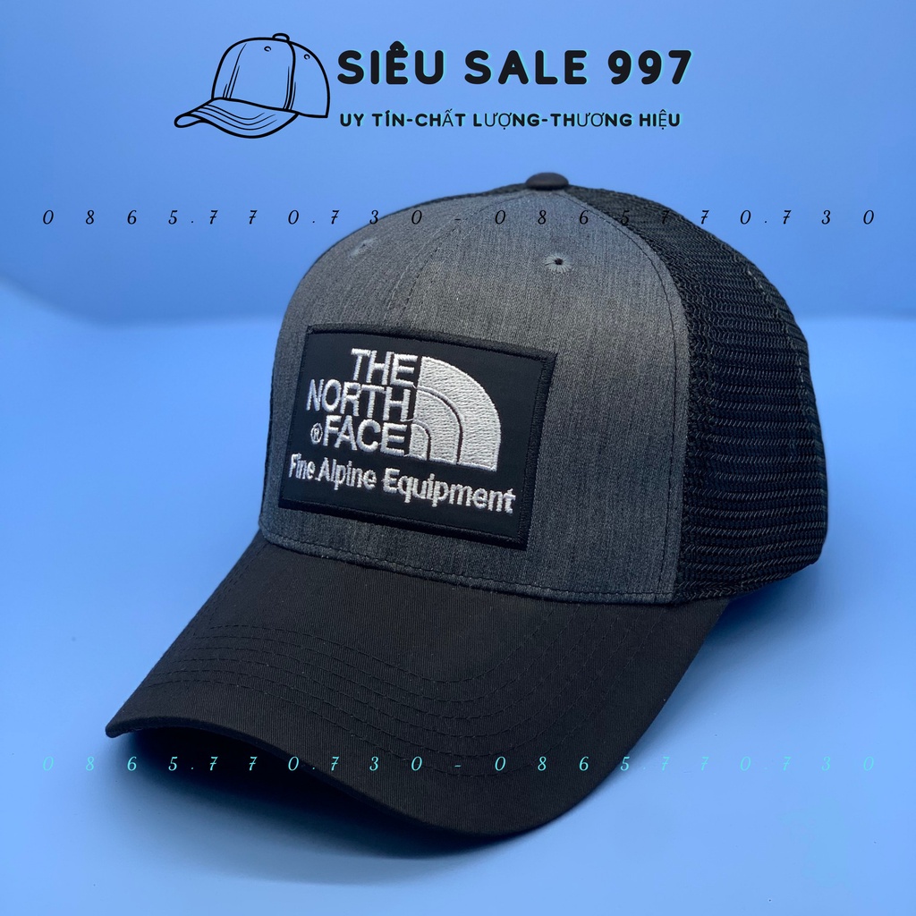 NÓN LƯỠI TRAI PHỐI LƯỚI THE NOT FACE CAO CẤP FULL THỜI TRANG CÁ TÍNH