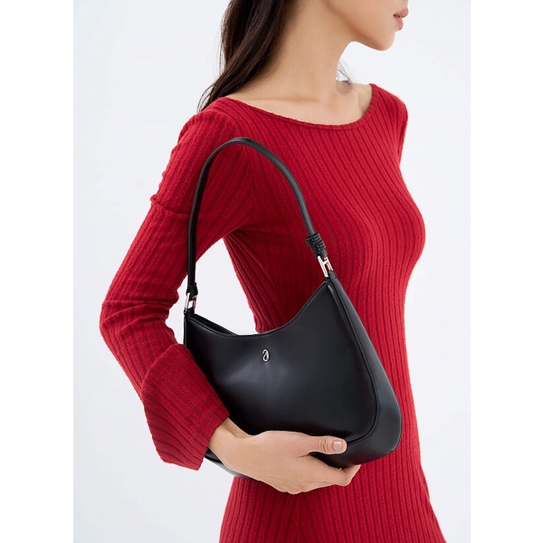 Vascara TÚI HOBO ĐEO VAI QUAI NGẮN - TOT 0082 - MÀU ĐEN