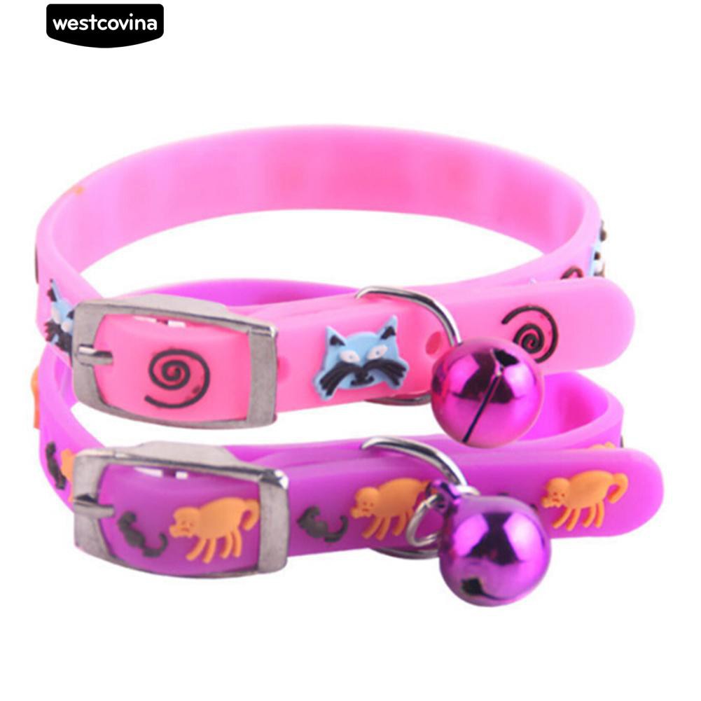 Vòng Cổ Đính Chuông Hình Trái Tim Đáng Yêu Cho Thú Cưng