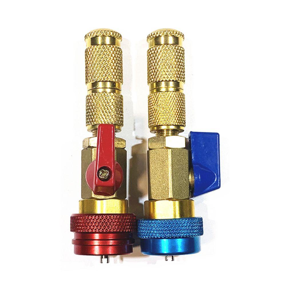 Bộ Chuyển Đổi Cổng Sạc Máy Điều Hòa Xe Hơi Màu Xanh Dương