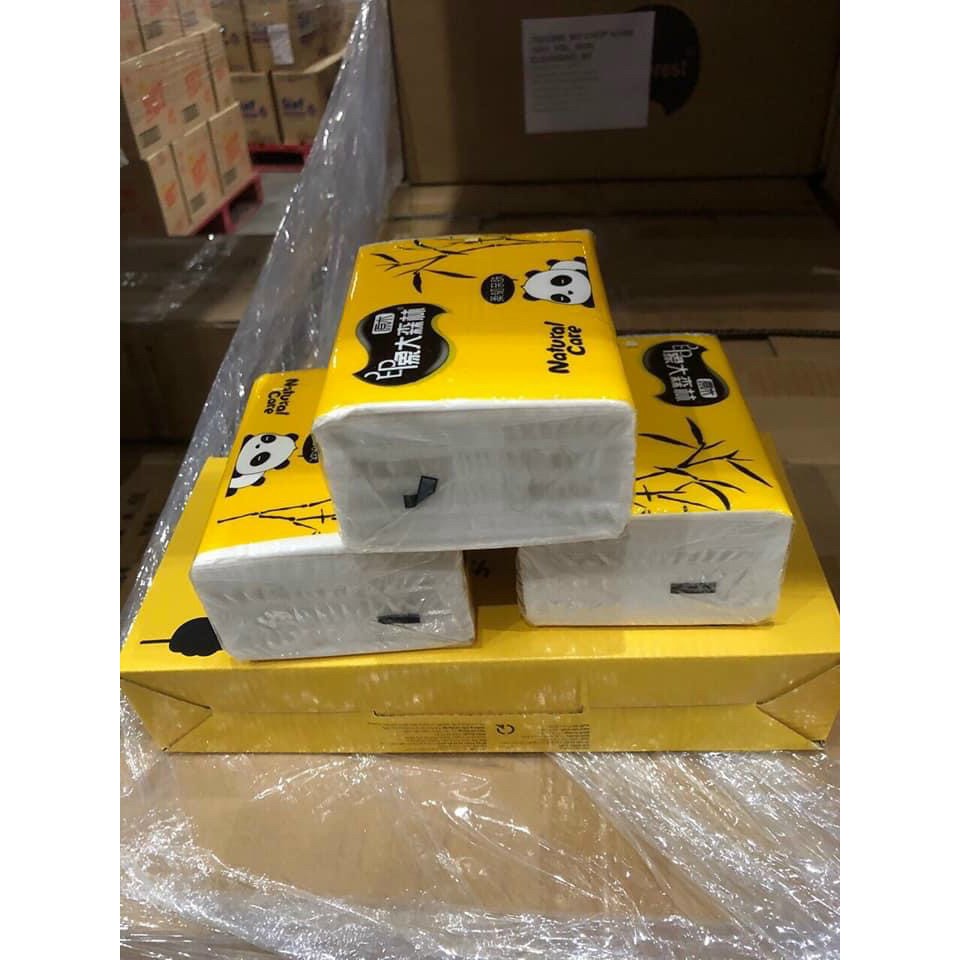 Hộp 3 gói giấy gấu trúc quà từ Unileve