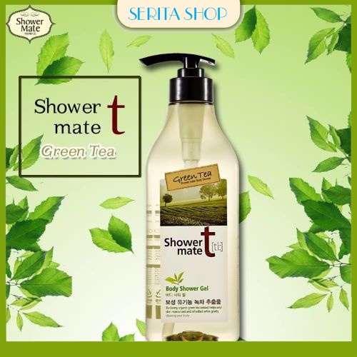 Sữa Tắm Tinh Chất Trà Xanh Showermate Green Tea 550g, Sữa Tắm Hàn Quốc Cao Cấp