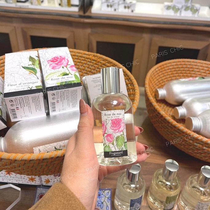 Nước hoa Pháp Fragonard hương hoa bưởi và hương hoa hồng 20ml đủ bill Pháp