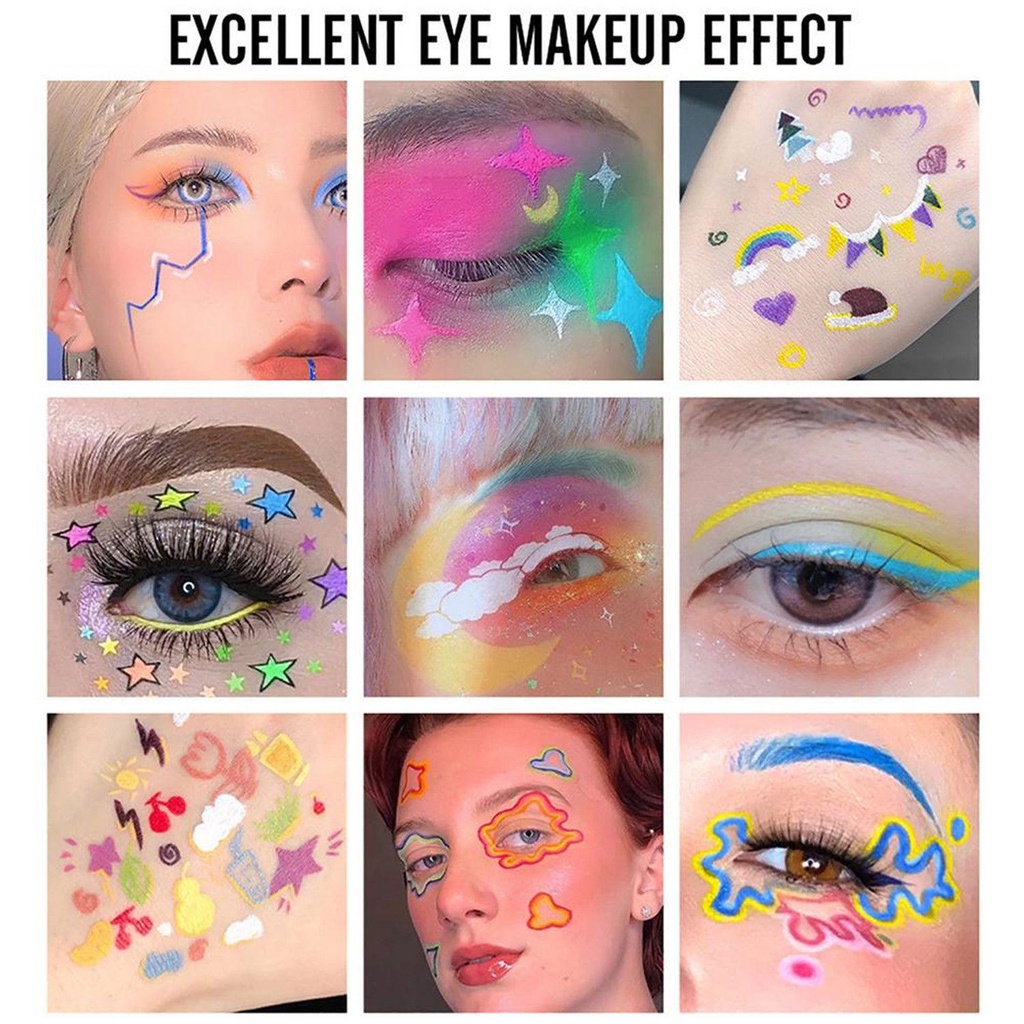 Bảng Phấn Mắt Trang Điểm Lâu Trôi Cao Cấp MIH