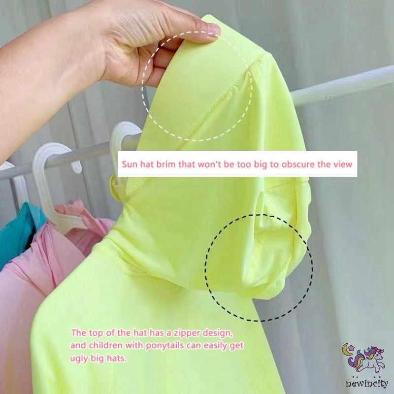 Áo Khoác Chống Nắng Siêu Mỏng Thoáng Khí Phong Cách Hàn Quốc Cho Bé