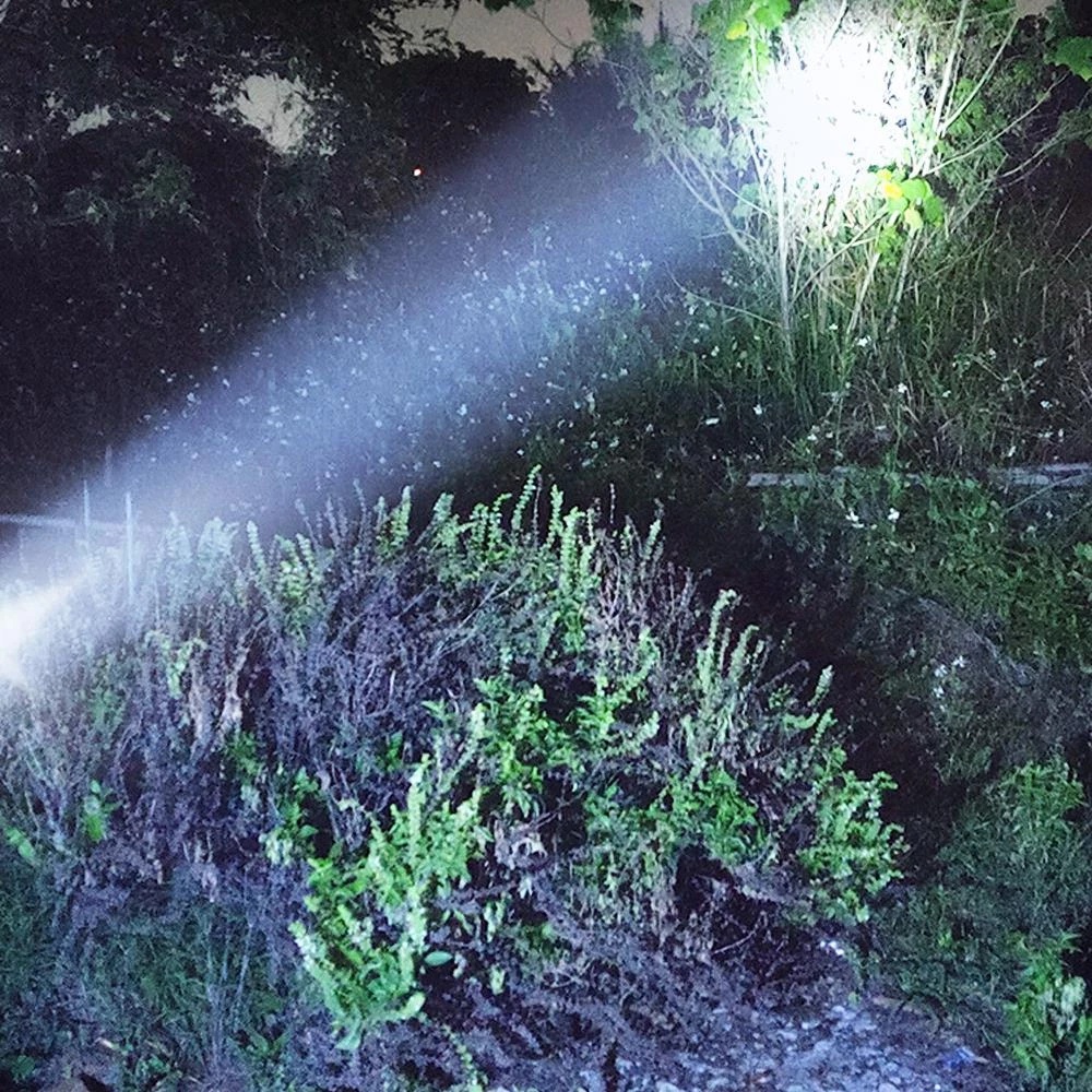 Đèn Pin LED COB Cầm Tay Sử Dụng Năng Lượng Mặt Trời Siêu Sáng Chống Thấm Nước Có Thể Sạc Lại Cho Hoạt Động Ngoài Trời