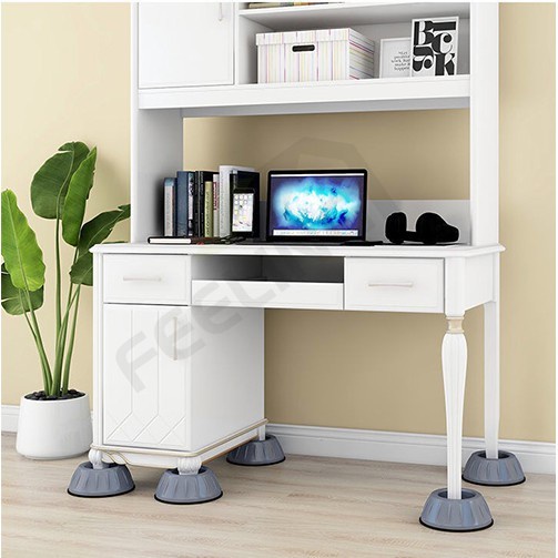 4PCS/SET  Thảm Chống Trượt Máy Giặt,Đệm Cao Su Cố Định Chân Ghế Chống Trượt Tiện Dụng