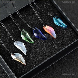 Vòng cổ Răng Sói Đính Đá Pha Lê Tự Nhiên