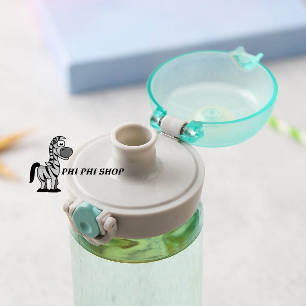 Bình nước nhựa Tritan Lock&Lock One Touch Bottle 500ml ABF645