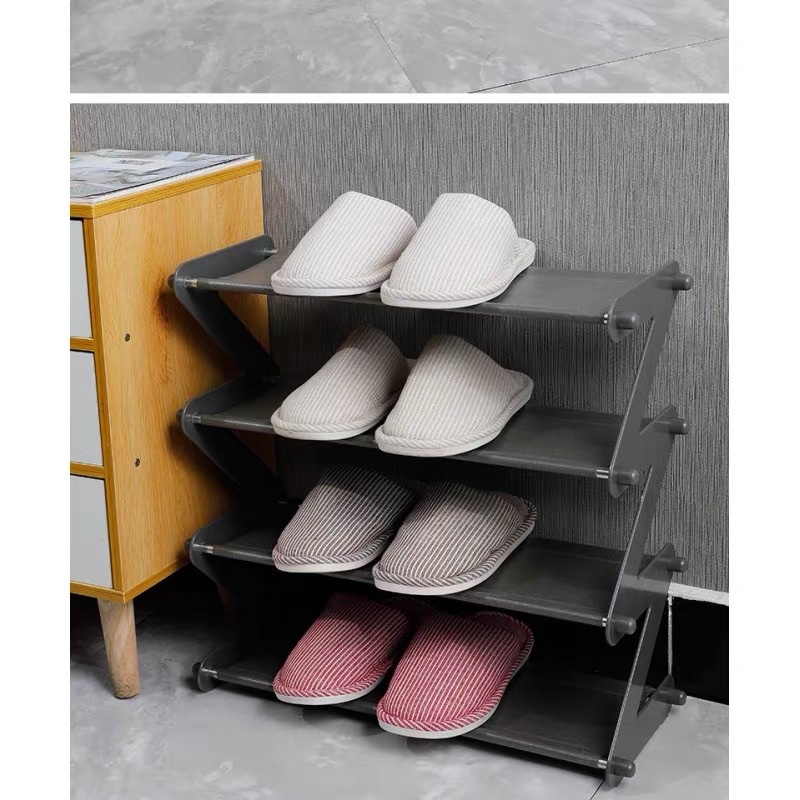 Kệ để giày dép đa năng 4 tầng hình chữ Z