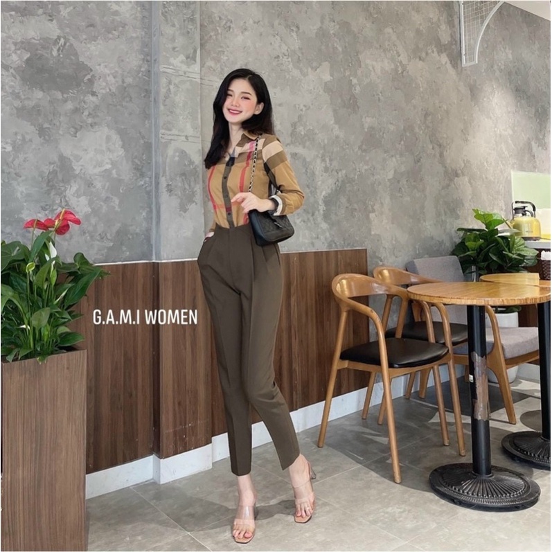 Quần tây công sở, ống rộng lưng cao mẫu mới siêu tôn dáng QD002 nhà July | BigBuy360 - bigbuy360.vn