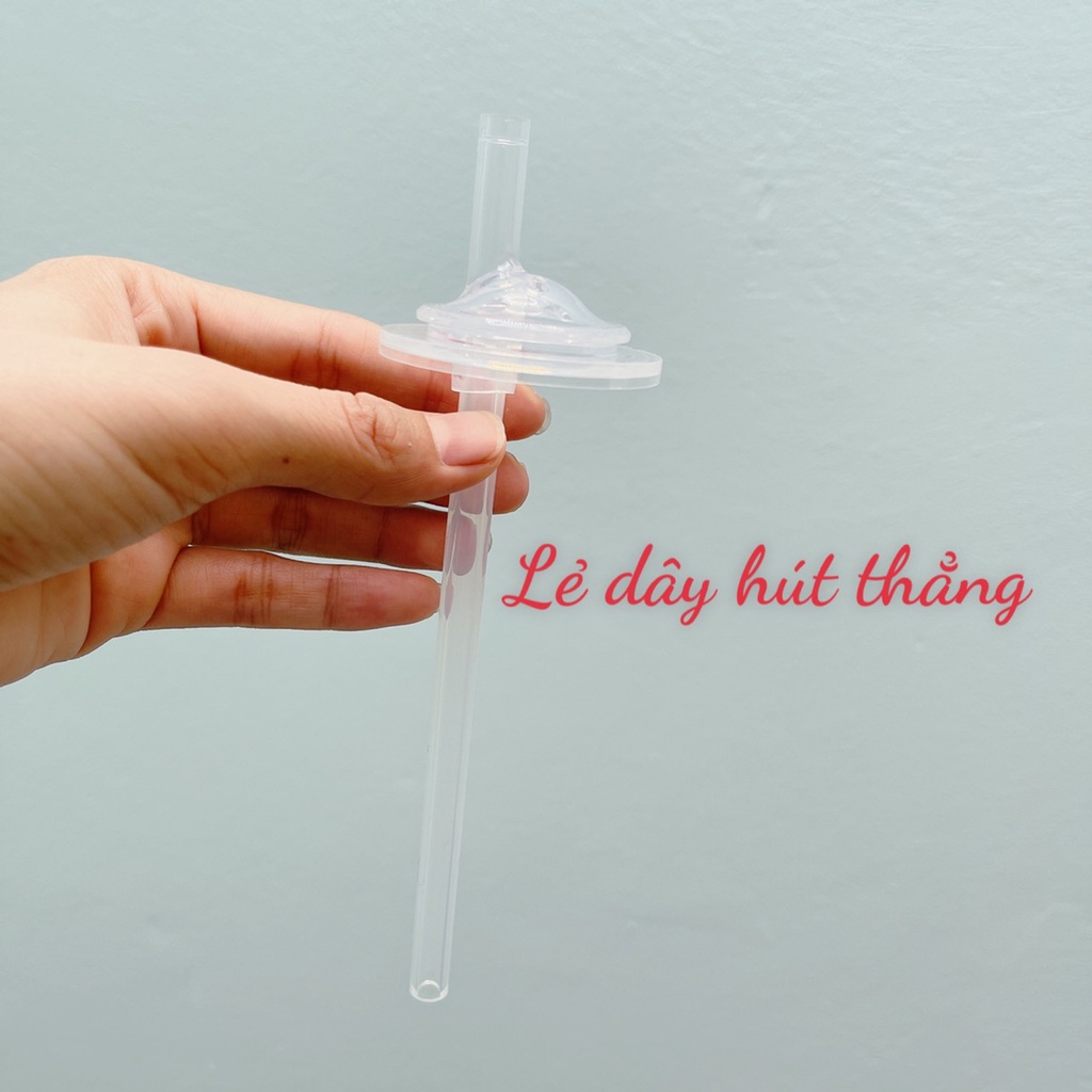 Tay cầm ống hút bình moyuum, bộ phụ kiện chuyển đổi bình sữa moyuum, pigeon, lans chính hãng Hàn Quốc