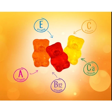 Kẹo Gấu Mivolis Đức 60 Viên Vị Trái Cây Nhập Khẩu Đức Chính Hãng