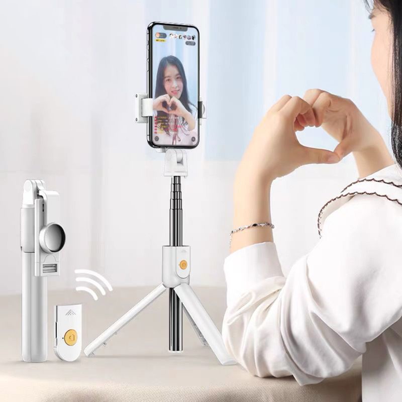 Gậy Tự Sướng Bluetooth Không Dây Có Thể Tháo Rời Kèm Điều Khiển Từ Xa