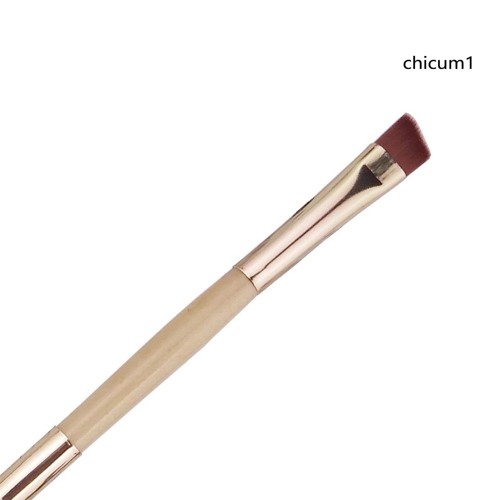 Cọ Vẽ Lông Mày Hai Đầu Tay Cầm Bằng Tre