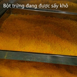 bột lòng đỏ trứng muối dạng khô
