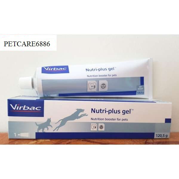 [GIAO HÀNG NHANH] Gel dinh dưỡng cho chó mèo bệnh biếng ăn gầy gọc - Nutri plus gel virbac