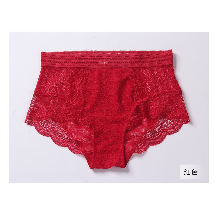 Quần lót nữ Pink Magic ren cạp cao big size