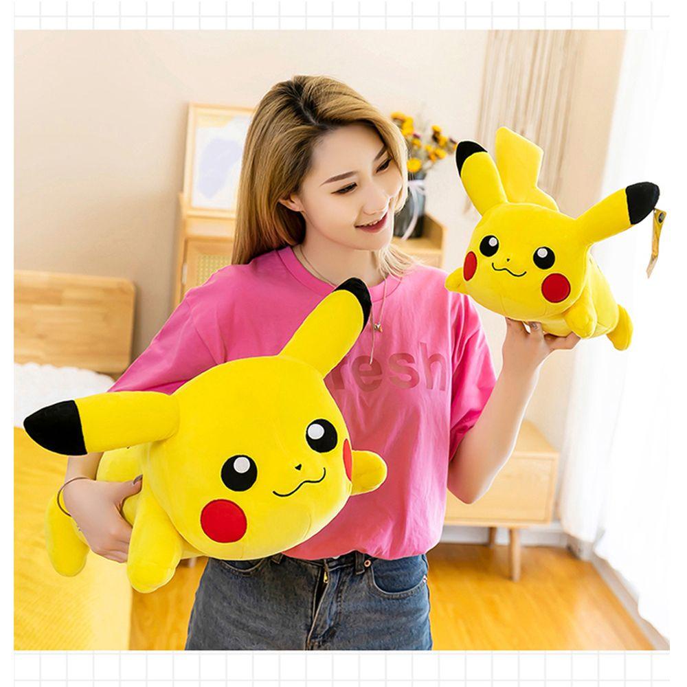ANEMONE Gối Ôm Mềm Mại Hình Pikachu Đáng Yêu