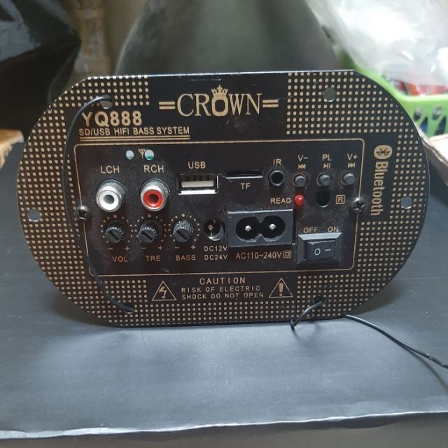 Mạch loa CROWN Cao Cấp YQ888 có Bluetooth dùng cho loa thùng