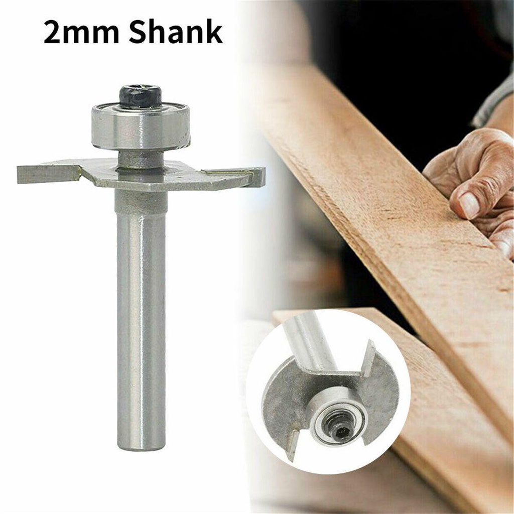 Mũi Cắt Gỗ Rãnh Chữ T 1 2mm Bền Bỉ Cho Router Campervan Motorhome