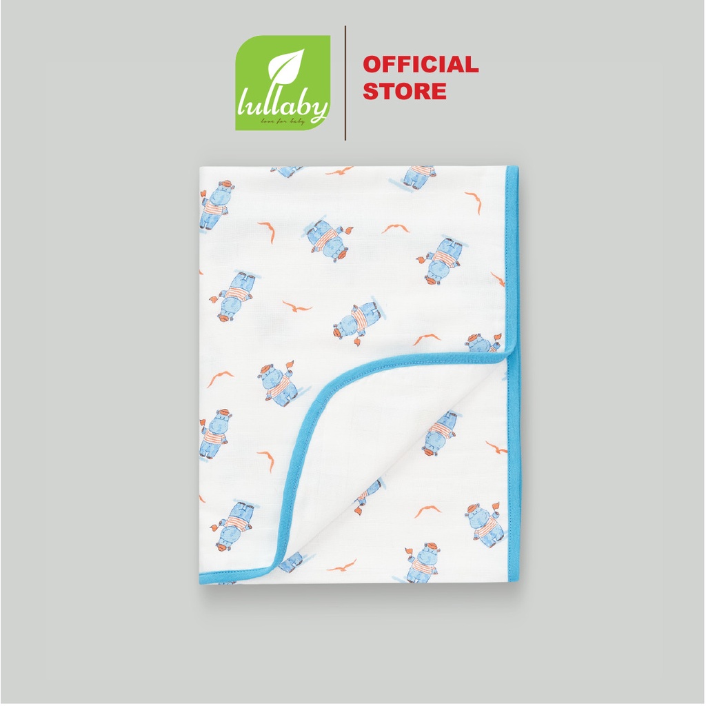 LULLABY Khăn xô đa năng Dobby NH638P 6 lớp