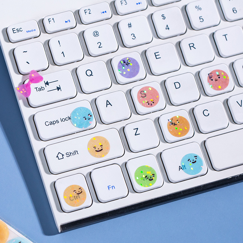 Nhãn Dán Trang Trí Sổ Tay Nhiều Màu Sắc