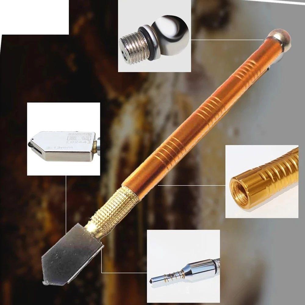 Dụng Cụ Cắt Kính Với Tay Cầm Kim Loại Tiện Dụng