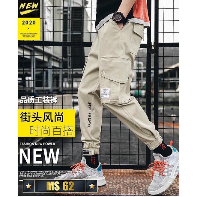 Quần Jogger Kaki Quảng Châu Cao Cấp Chất Đẹp Dày Dặn