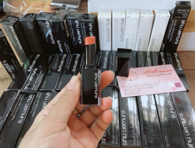 ❌ son SHU UEMURA vỏ đen 156 mẫu mới 2018 (chuẩn auth bill đầy đủ) #thuynga.beautyshop#❌CHÍNH HNAGX 100%❌