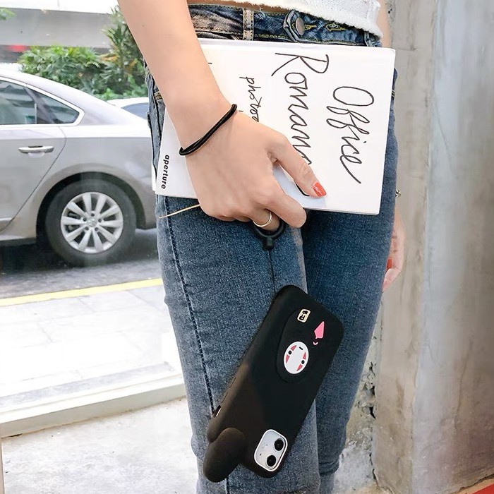 Ốp iPhone dẻo vô diện 3D kèm móc 6/6Plus/6s/6sPlus/7/7Plus/8/8Plus/X/Xs/Xsmax/11/12/Pro/Max/Promax/12mini