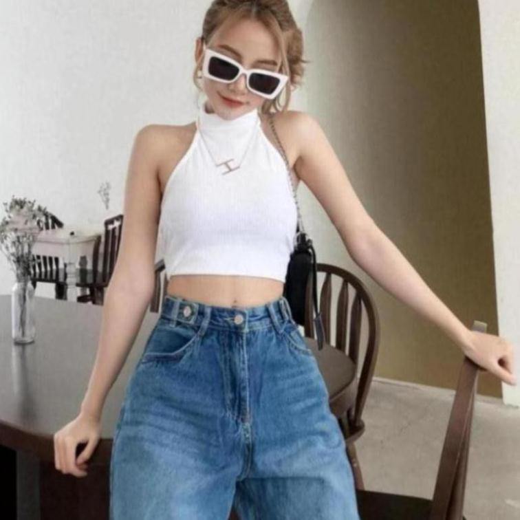 [Ảnh Thật] Quần Jeans Nữ Ống Rộng dáng suông lưng cao Hot trend 2021 [ẢNH THẬT] - TS Jeans Shop Jeans,Crotop,Đầm