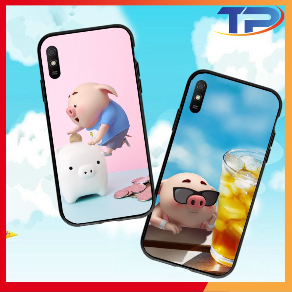 Ốp lưng Xiaomi Redmi Note 10 Pro/ 10/ 9S / 9 Pro/ 9T / 9C / 9A /9 hình Heo Con Dễ Thương 05