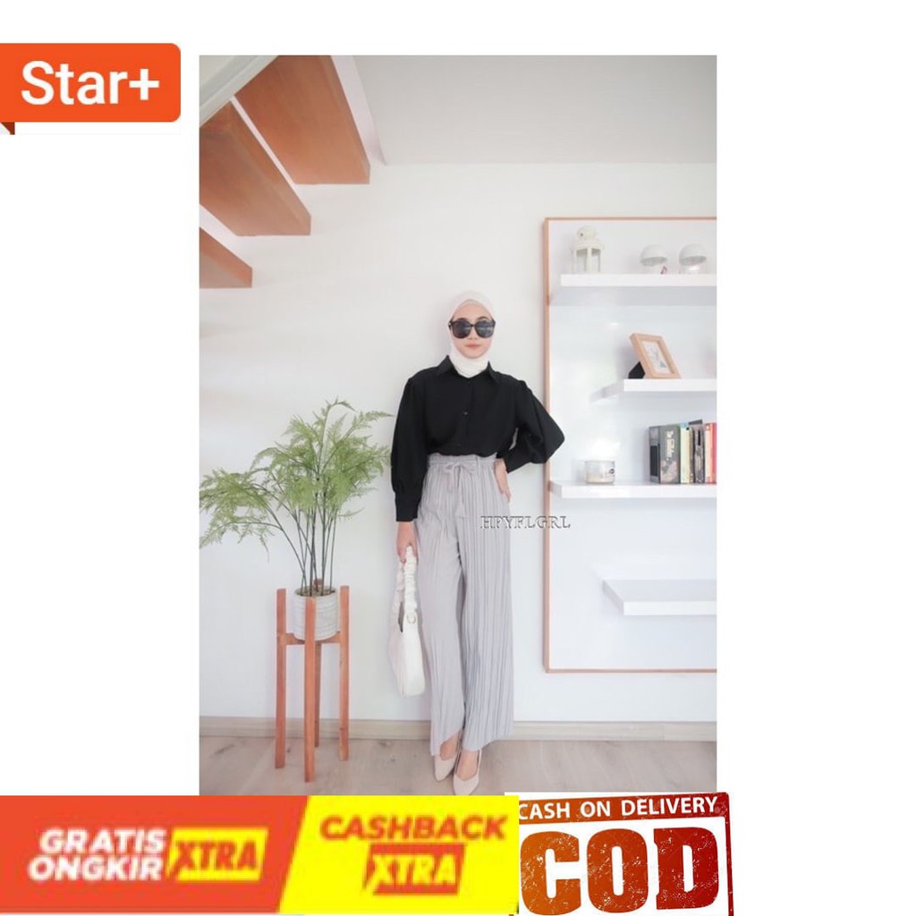 Quần Baggy Ống Rộng Họa Tiết Ca Rô Thời Trang Dành Cho Nữ | BigBuy360 - bigbuy360.vn