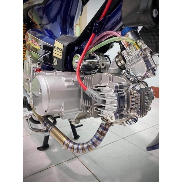 Nắp đầu bò nhôm cnc takegawa wave nắp tròn lớn / dream nắp tròn nhỏ