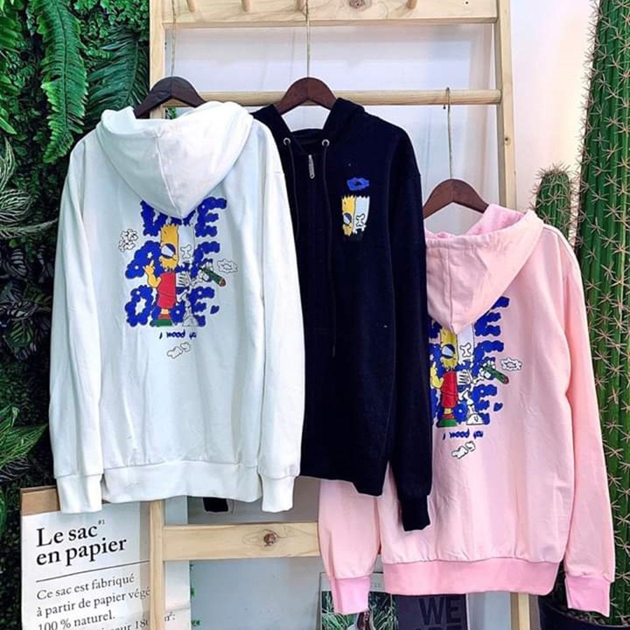 ÁO KHOÁC NỈ NGOẠI Dây Kéo HD1020 (We Are One - Kèm Ảnh Thật) | BigBuy360 - bigbuy360.vn