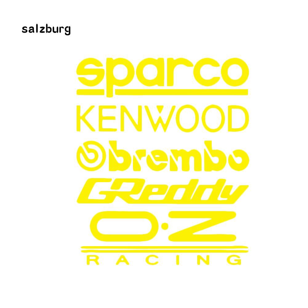 Miếng dán trang trí xe hơi hình chữ cái thời trang chống thấm nước tiện lợi | BigBuy360 - bigbuy360.vn