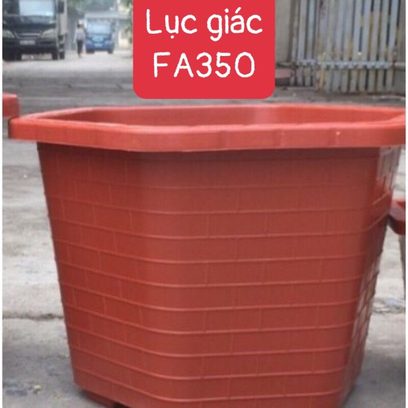 CHẬU NHỰA TRỒNG CÂY BONSAI LỤC GIÁC FAB350
