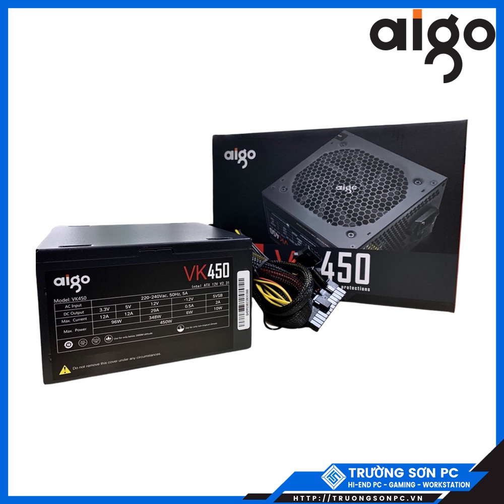 Nguồn ANTEC/ AIGO Series VK 250W 350W 450W 550W 650W | Chính Hãng Bảo Hành 36 Tháng
