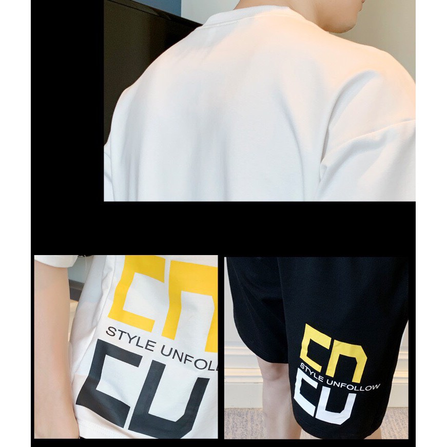 Bộ thể thao nam Cao Cấp mùa hè Kiểu dáng Trẻ Trung chất Mát 100% cotton co dãn .bộ thể thao đẹp. | BigBuy360 - bigbuy360.vn