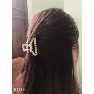 Set 3 Kẹp Tóc Nữ Đính Đá Ngọc Trai