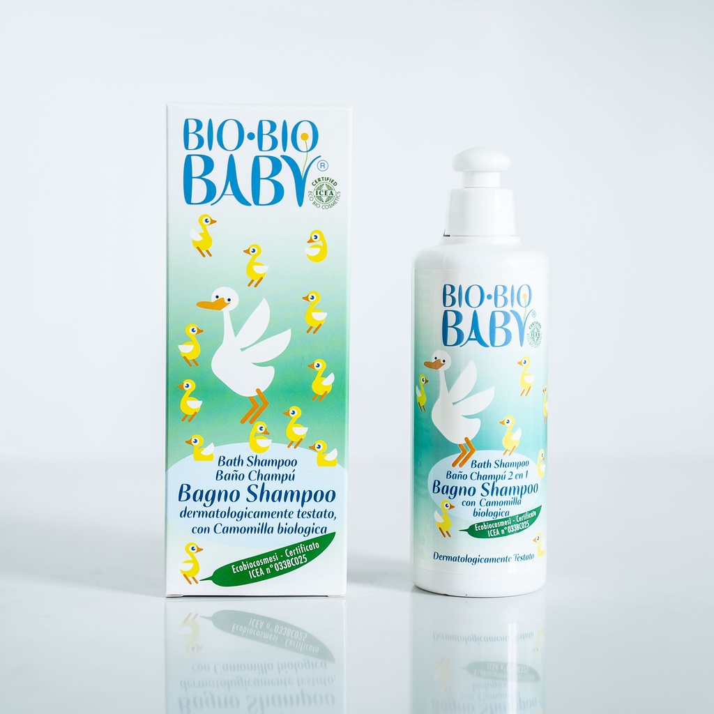 Sữa Tắm Gội 2 trong 1 Organic BIO-BIO BABY 250ML