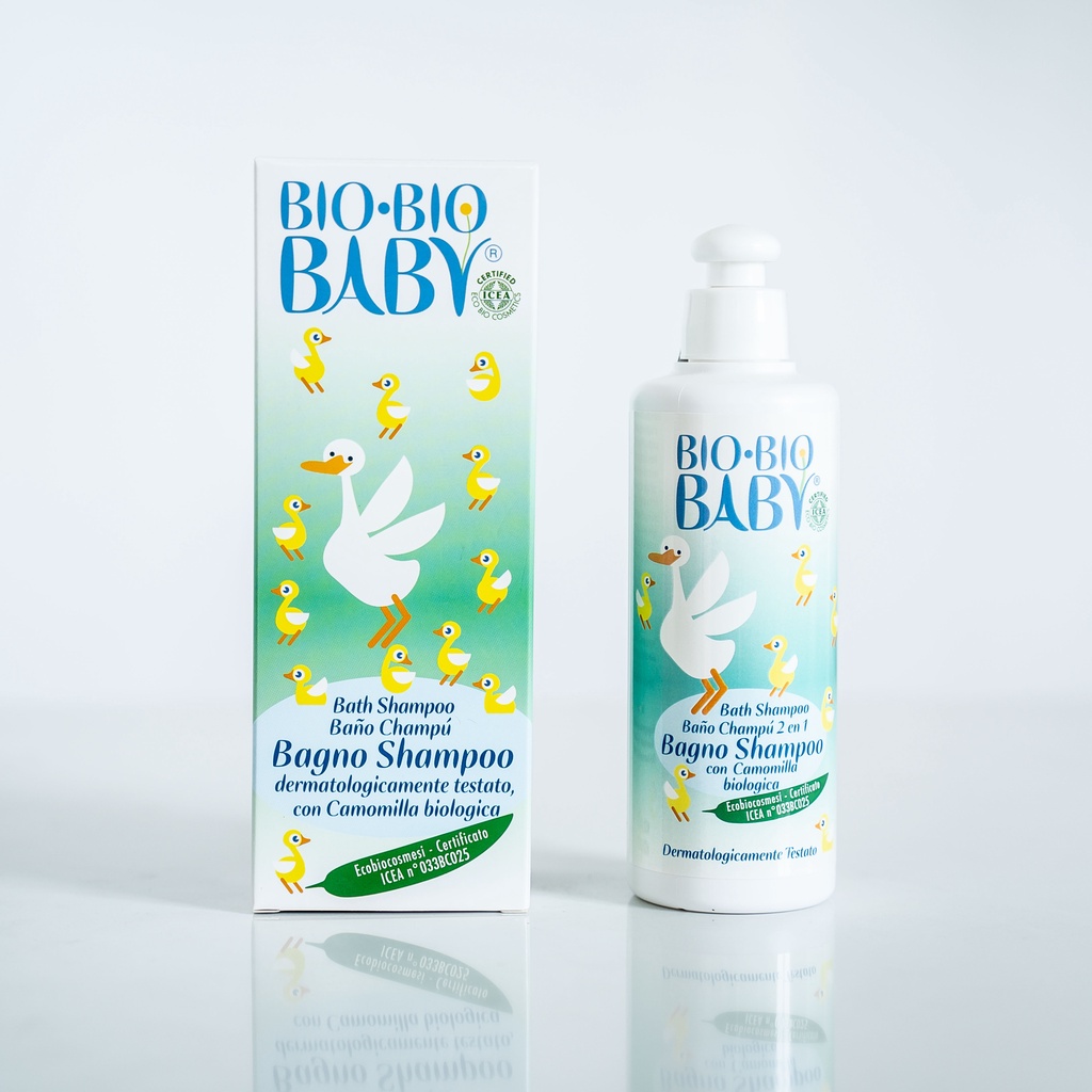 Sữa Tắm Gội 2 trong 1 Organic BIO-BIO BABY 250ML