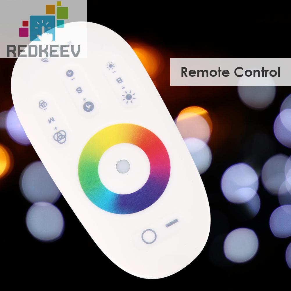 Bộ Điều Khiển Từ Xa Không Dây Màn Hình Cảm Ứng Led Rgb Redkeev 2.4g